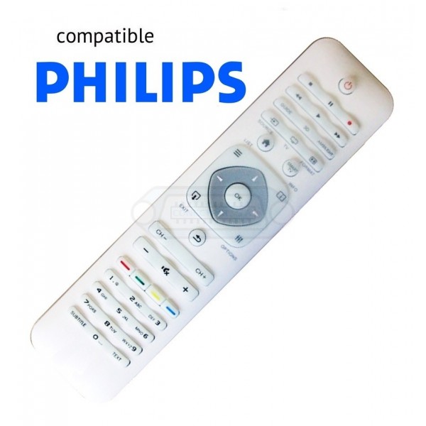 Mando a distancia compatible Philips