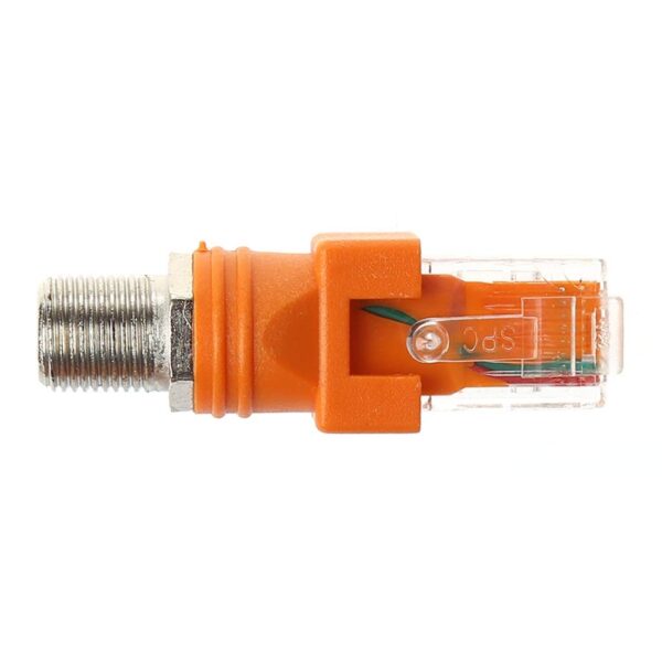 ADAPTADOR RJ45 A COAXIAL RF TIPO - F HEMBRA - Imagen 3