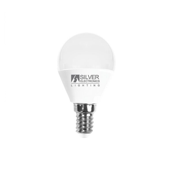 BOMBILLA LED ESFÉRICA Ø45mm 6W 230V 520Lm 5000K E14