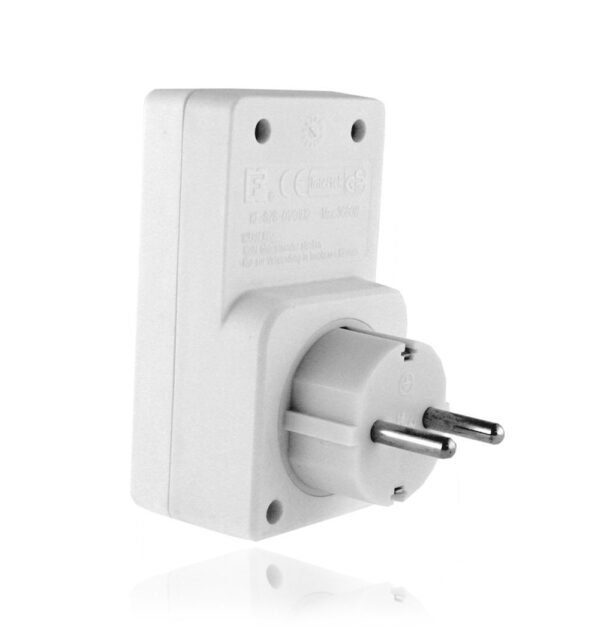 ADAPTADOR ELÉCTRICO 1 SALIDA SCHUKO CON 2 USB - Imagen 3