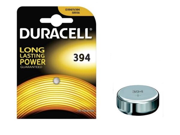 PILA DURACELL ÓXIDO DE PLATA 394 PACK 1U - Imagen 3