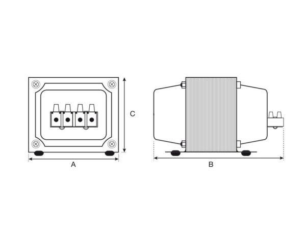 AUTOTRANSFORMADOR 2000VA REVERSIBLE 125-220VAC - Imagen 3