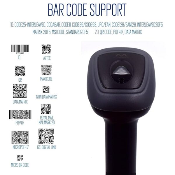 LECTOR CÓDIGO DE BARRAS EWENT 3440 WIRELESS & BLUETOOTH - Imagen 5
