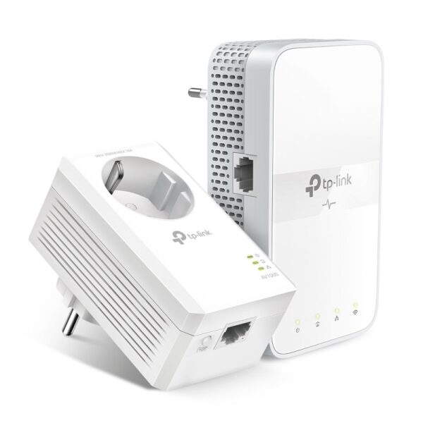 PLC KIT WIFI TP-LINK AV1000 AC1200 DUAL BAND CON ENCHUFE