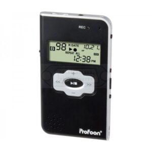 GRABADORA DE VOZ DIGITAL PROFOON DVR720 REPRODUCTOR MP3
