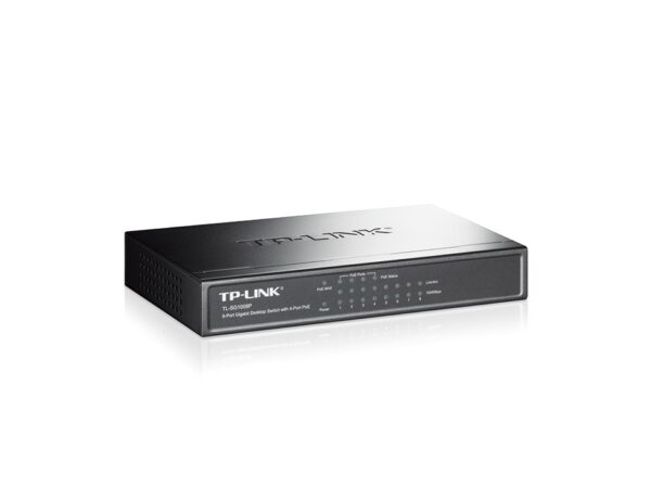 SWITCH TP-LINK 8P GIGABIT (4P POE) AUTO METAL DESKTOP