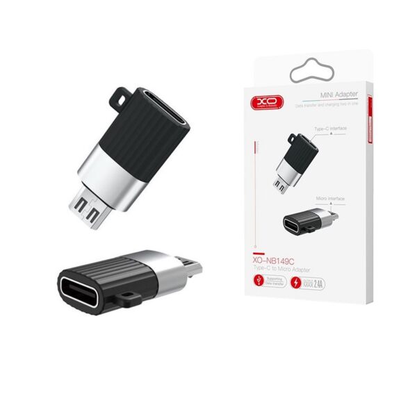 ADAPTADOR USB-C A MICRO USB XO NB149C