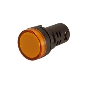 PILOTO LED ALTO BRILLO 12V AC/DC T-22M AMBAR