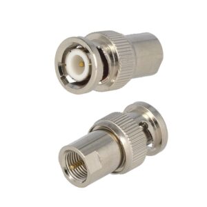 ADAPTADOR RF COAXIAL FME MACHO - BNC MACHO