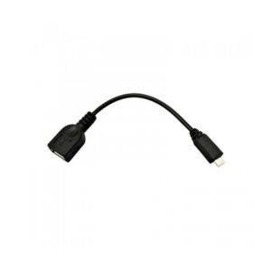 ADAPTADOR OTG USB MICRO-B /M A USB-A /H 15 CMS.