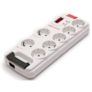 REGLETA ELÉCTRICA PROTECTORA 7 SALIDAS SPS SAFE 7