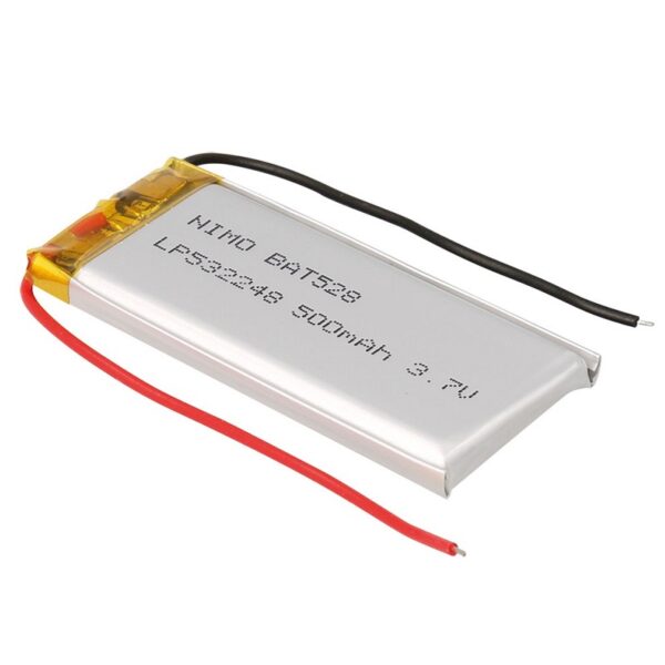 BATERÍA LI-PO 3.7V 500MAH 532248 CON CTO. CONTROL