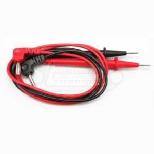 JUEGO DE PUNTAS BANANA 4 mm. ACODADA