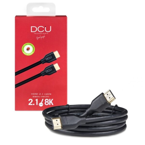 CABLE HDMI 2.1 M-M 8K@60Hz / 4K@120Hz 1.5M - Imagen 3