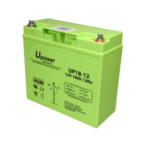 BATERÍA PLOMO AGM U-POWER 12V 18AH
