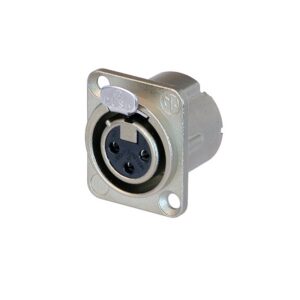 CONECTOR XLR 3P HEMBRA CHASIS NEUTRIK