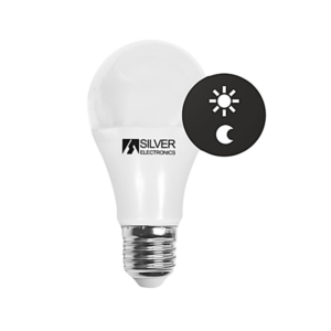 BOMBILLA LED SENSOR DIA/NOCHE E27 6500K 10W 806LM