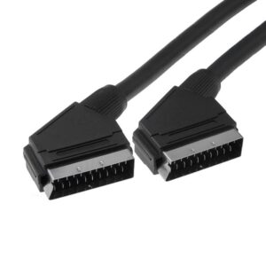 CABLE EUROCONECTOR (SCART) MACHO - MACHO 1.5M