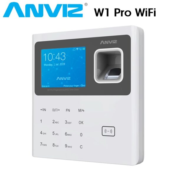 CONTROL DE PRESENCIA BIOMÉTRICO WIFI TCP/IP HUELLA/RFID/PIN