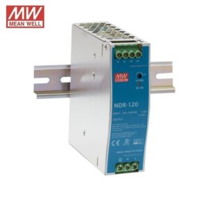 FUENTE ALIMENTACIÓN CARRIL DIN 12VDC 10A 120W MEAN WELL