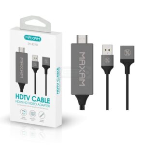 CABLE HDTV ADAPTADOR HDMI HD MAXAM ANDROID/IOS 2M