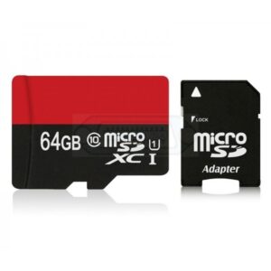 MICRO SDXC 64GB CLASE 10 + ADAPTADOR SD