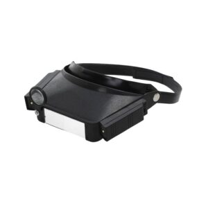 LUPA BINOCULAR DIADEMA 3 LENTES CON LUZ LED NEWBRAND