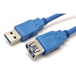 CABLE USB 3.0 TIPO-A M/H 3MTS.