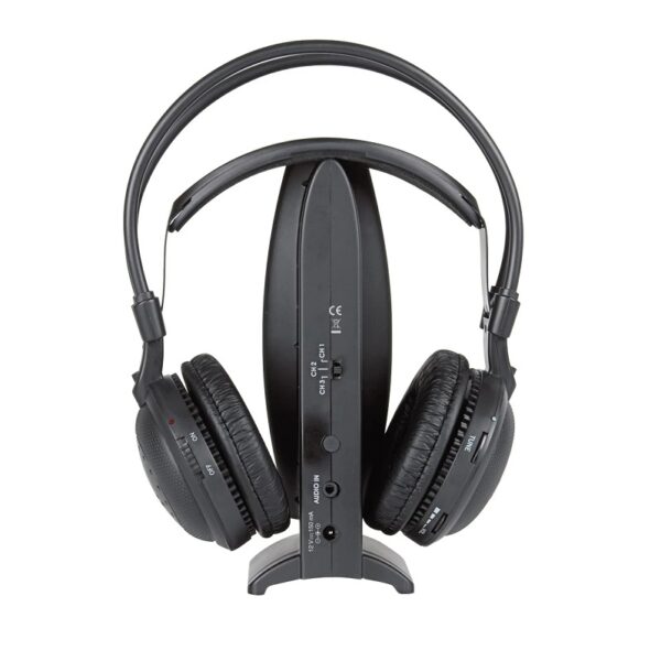 AURICULARES INALÁMBRICOS RF UHF FONESTAR FA-8060 NEGRO - Imagen 4