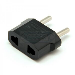 ADAPTADOR CLAVIJA AMERICANA A EUROPEA