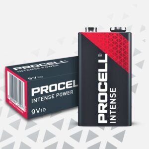 PILA PROCELL 9V (6LR61) INTENSE POWER CAJA 10U
