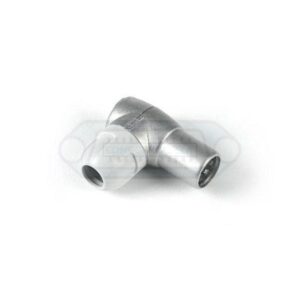 CONECTOR ANTENA TV "EASYF" MACHO 90º METALICO