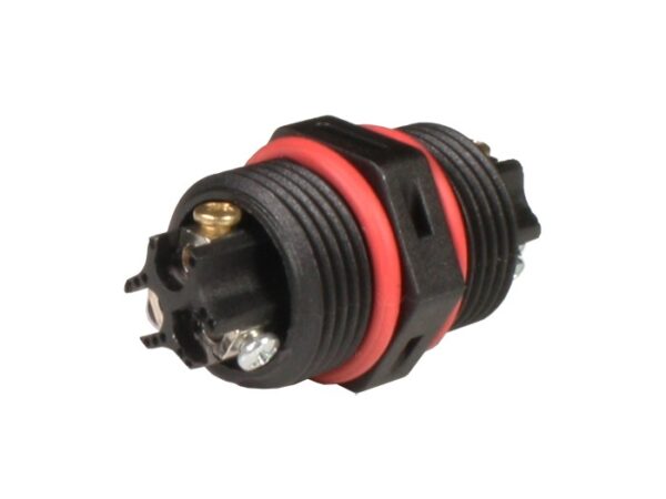 CONECTOR IP68 ESTANCO L20 EN LÍNEA 3 POLOS - Imagen 3