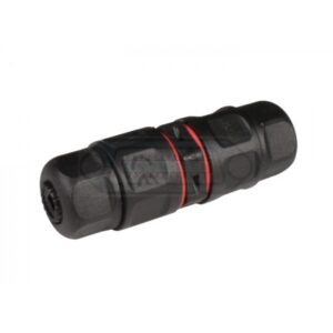 CONECTOR IP68 ESTANCO L20 EN LÍNEA 3 POLOS