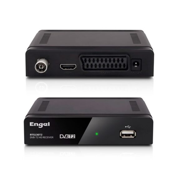 RECEPTOR DVB-T2 HD TV ENGEL RT5130T2 HDMI, PVR, SCART, USB 2.0 - Imagen 3
