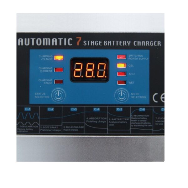 CARGADOR BATERIAS INTELIGENTE PLOMO GEL, AGM, CALCIO 24VDC 5A - Imagen 4