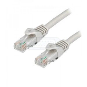 CABLE UTP RJ45 CAT6 GIGABIT M-M GRIS 1M