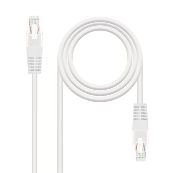 CABLE UTP RJ45 CAT6 GIGABIT M-M GRIS 1M - Imagen 3