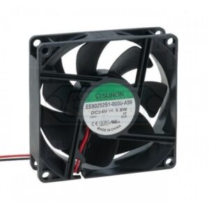 VENTILADOR AXIAL DC 24V SUNON 80x80x25mm. 2 HILOS