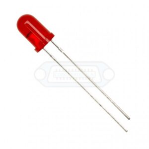 DIODO LED 5MM. ROJO DIFUSO