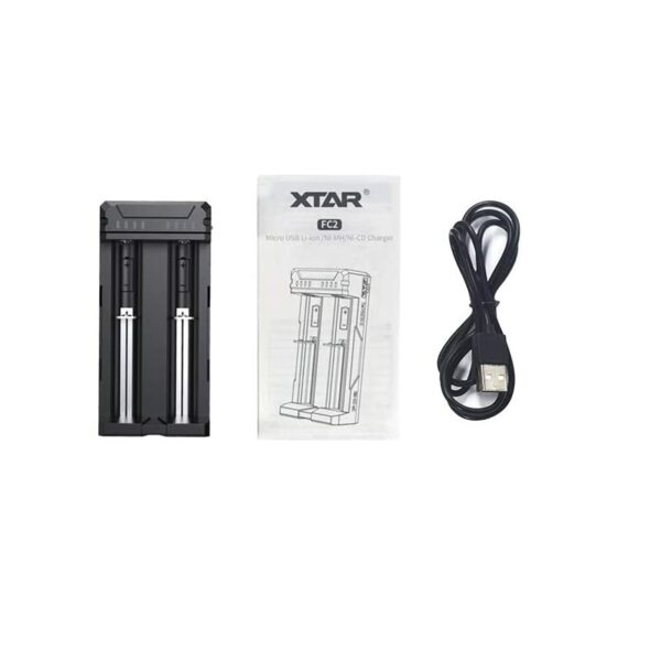 CARGADOR BATERÍAS LI-ION, NI-MH, NI-CD 2 CÉLULAS 2A - Imagen 4