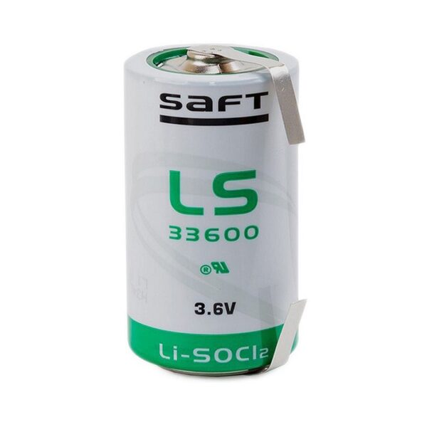 PILA LITIO SAFT (D) 3.6V 17.000MAH LS33600BT T. LENGUETA SOLDAR