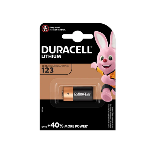 PILA DURACELL 3V LITIO 123 BLISTER 1U