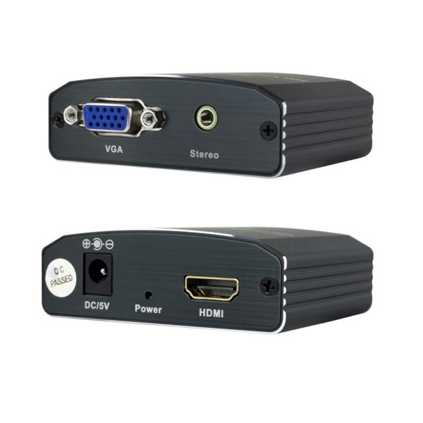 CONVERSOR VÍDEO SVGA + AUDIO A HDMI CON ALIMENTACIÓN - Imagen 3