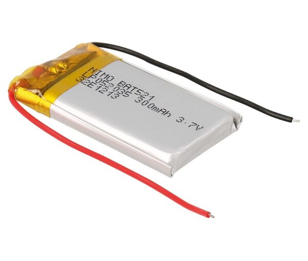 BATERÍA LI-PO 3.7V 300MAH 052035 CON CTO. CONTROL