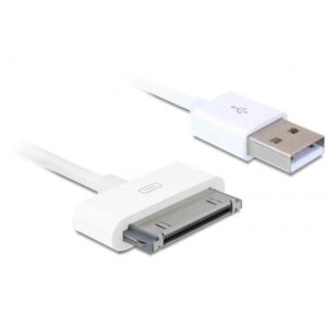 CABLE APPLE 30P A USB 2.0 1MT.
