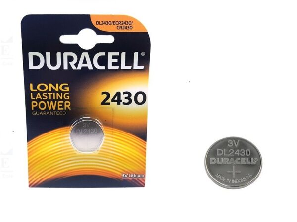 PILA DURACELL LITIO 2430 PACK 1U - Imagen 3