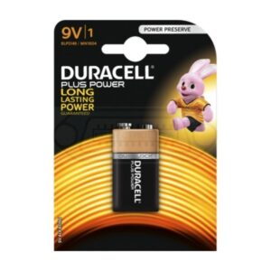 PILA DURACELL 9V 6LF22 PLUS POWER PACK 1U
