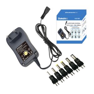 ALIMENTADOR UNIVERSAL 36W REGULABLE 6-24VCC 2.8A MAX.