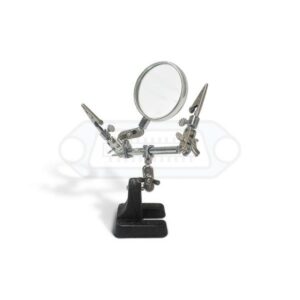 LUPA CON SOPORTE PINZAS CIRCUITO IMPRESO